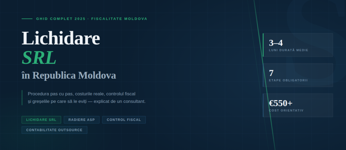lichidare srl moldova